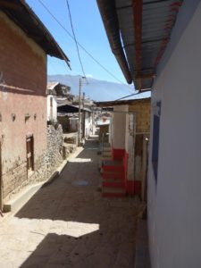 Figura 19. Calle de San Pedro donde se encuentra la casa de los Olivares