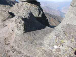 Figura 41. Canales al borde del precipicio