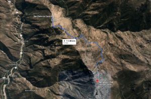 Figura 17d Google Earth Ruta a Marcahuasi Figura 17d Google Earth Ruta a Marcahuasi