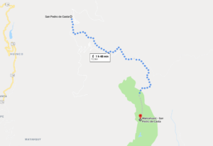 Figura 17c Google Maps Ruta a Marcahuasi Figura 17c Google Maps Ruta a Marcahuasi